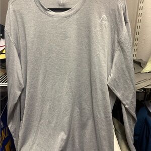 Rhoback Gray Long Sleeve Tee